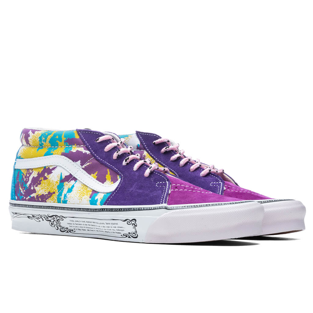 Vans Vault x Aries OG SK8-Mid LX - Weed Bright