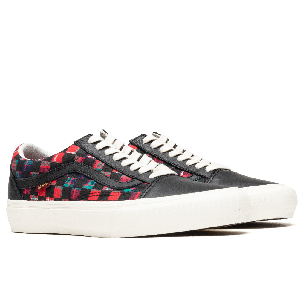 Vans Vault x Baracuta Old Skool VLT LX - Black/Tartan Plaid