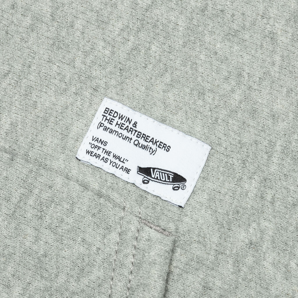 Vans Vault x Bedwin & The Heartbreakers Logo Hoodie - Cement Heather