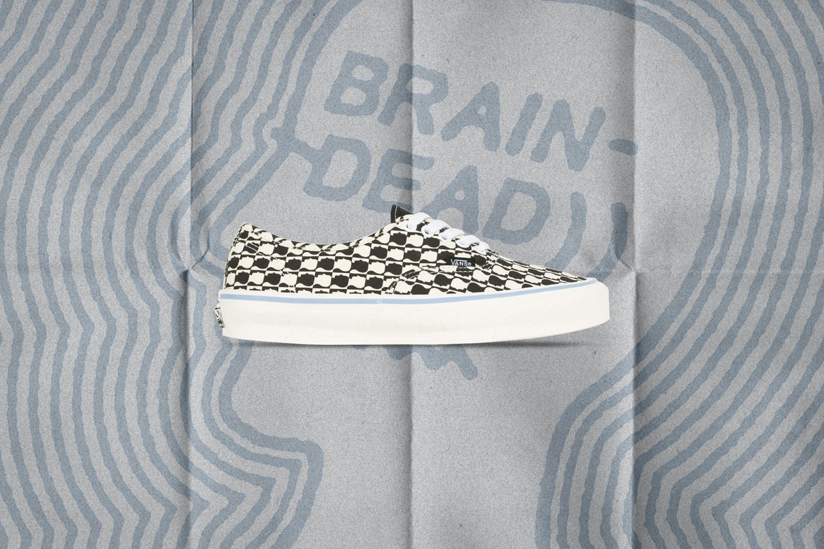 Vans Vault x OG Authentic LX - Braindead Black/White