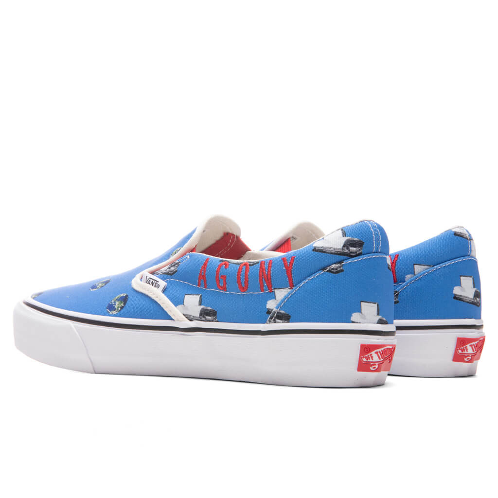 Vans Vault x Cali Dewitt Classic Slip-VLT LX - Blue/Crisis Actor