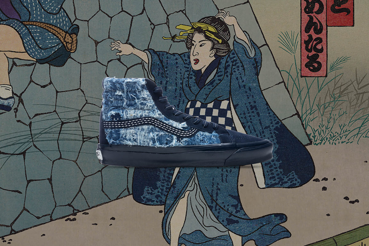 Vans Vault x FDMTL OG Sk8-Hi LX - Indigo