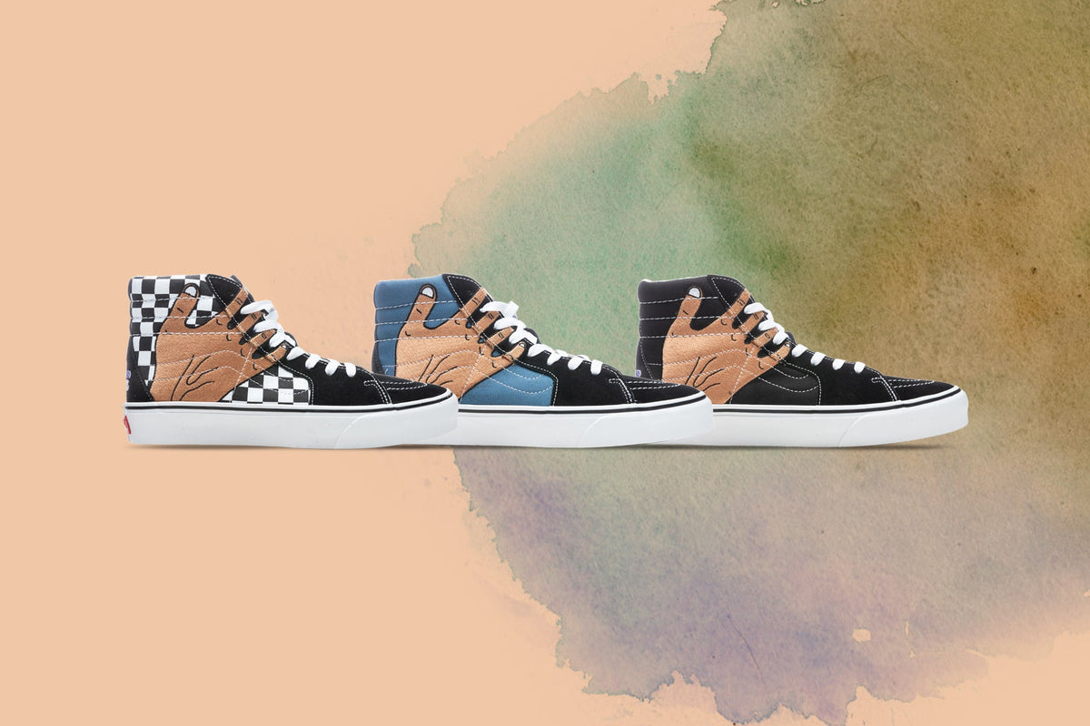 Vans Vault x Imran Potato Sk8-Hi VR3 LX - Black Checkerboard