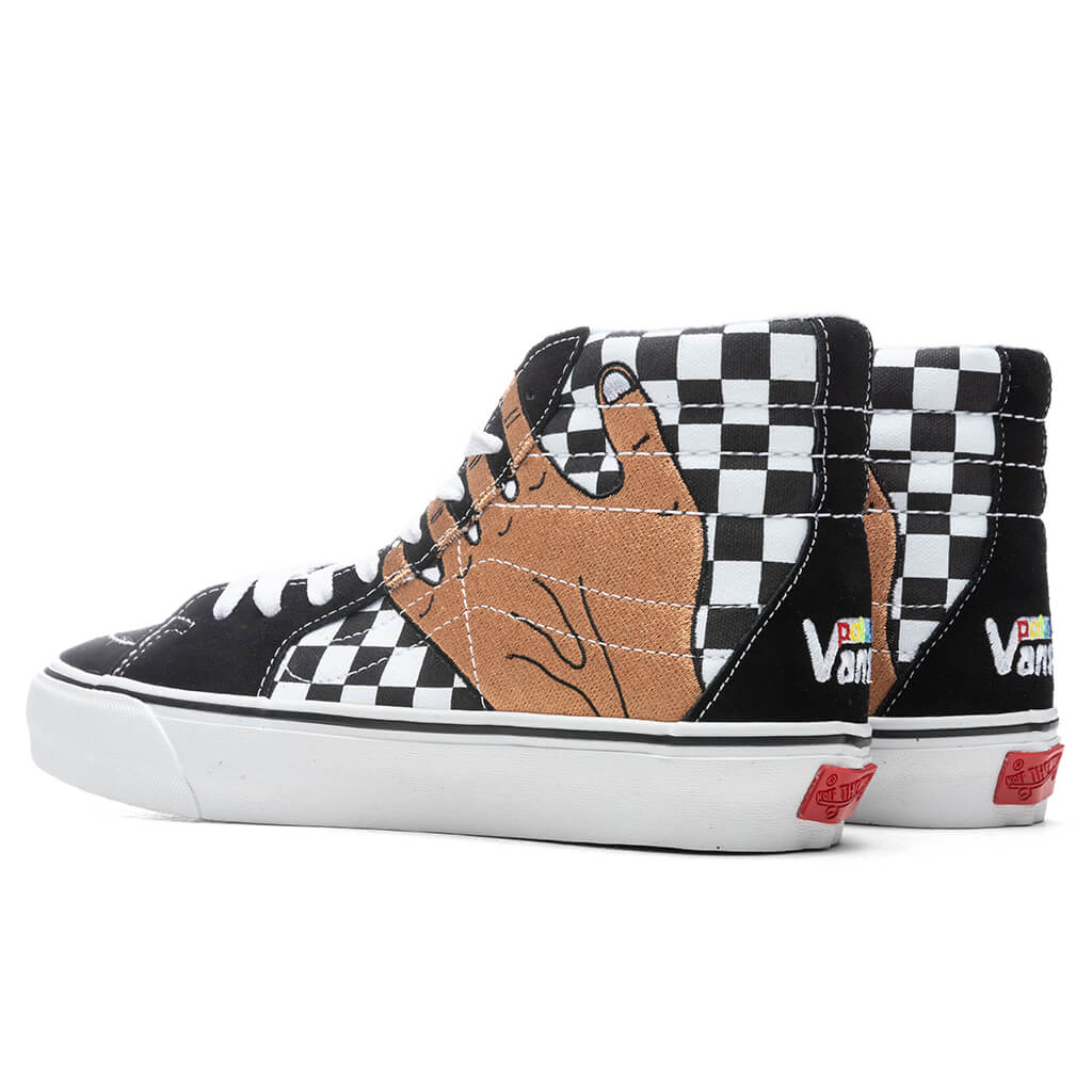 Vans Vault x Imran Potato Sk8-Hi VR3 LX - Black Checkerboard