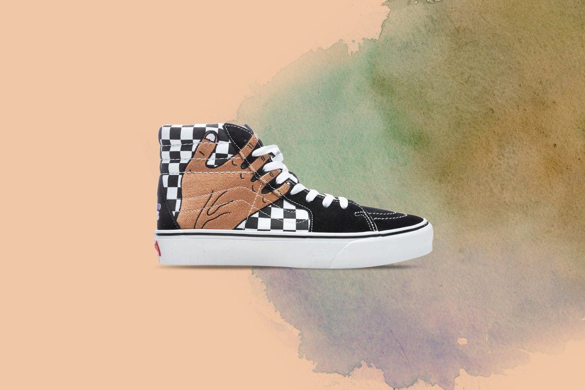 Vans Vault x Imran Potato Sk8-Hi VR3 LX - Black Checkerboard