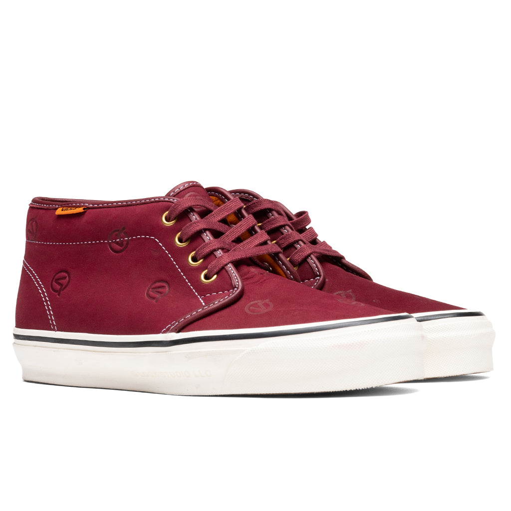 Vans Vault x LQQK OG Chukka Boot LX - Burgundy