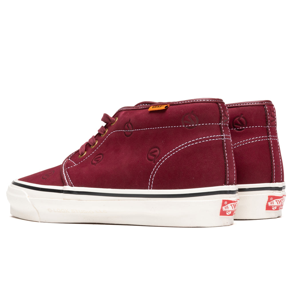 Vans Vault x LQQK OG Chukka Boot LX - Burgundy