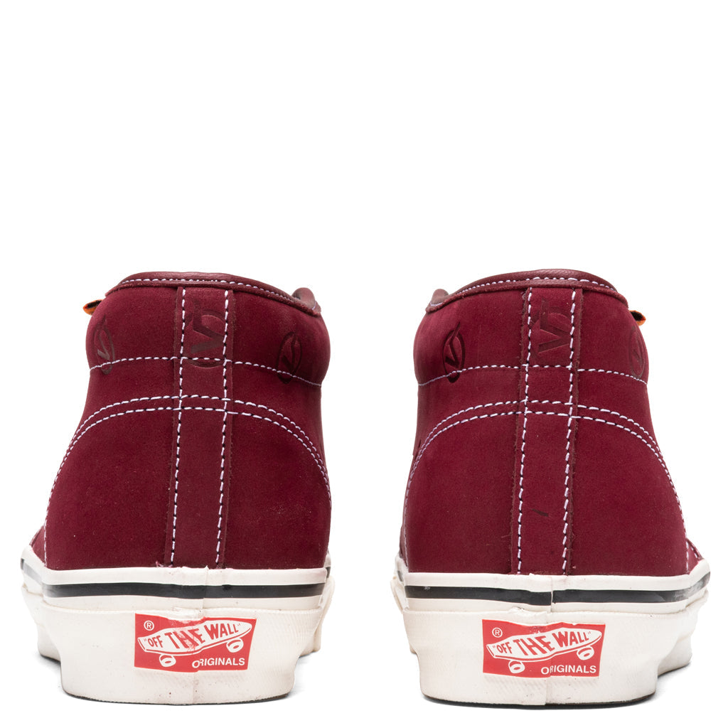 Vans Vault x LQQK OG Chukka Boot LX - Burgundy