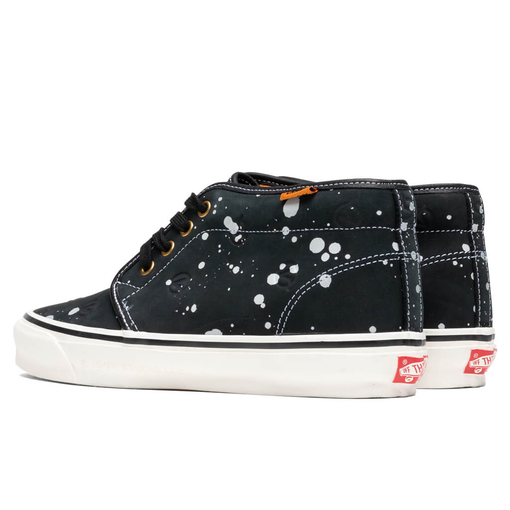Vans Vault x LQQK OG Chukka Boot LX - Splatter Black