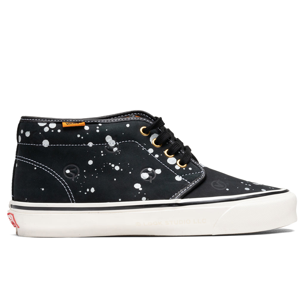 Vans Vault x LQQK OG Chukka Boot LX - Splatter Black