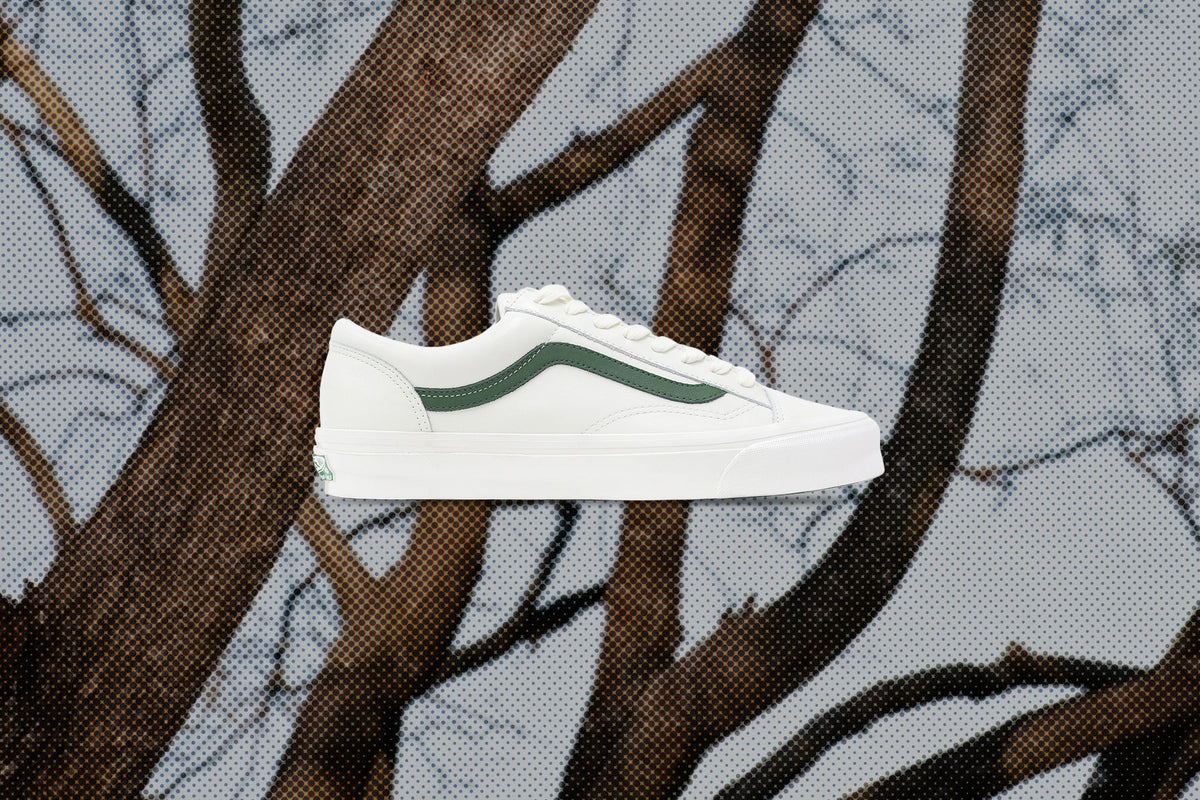 Vans Vault x Museum of Peace & Quiet OG Style 36 LX - Marshmallow/Green