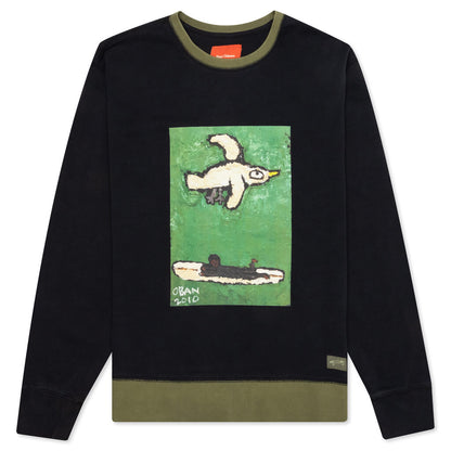 Vans Vault x Nigel Cabourn Crewneck- Anthracite