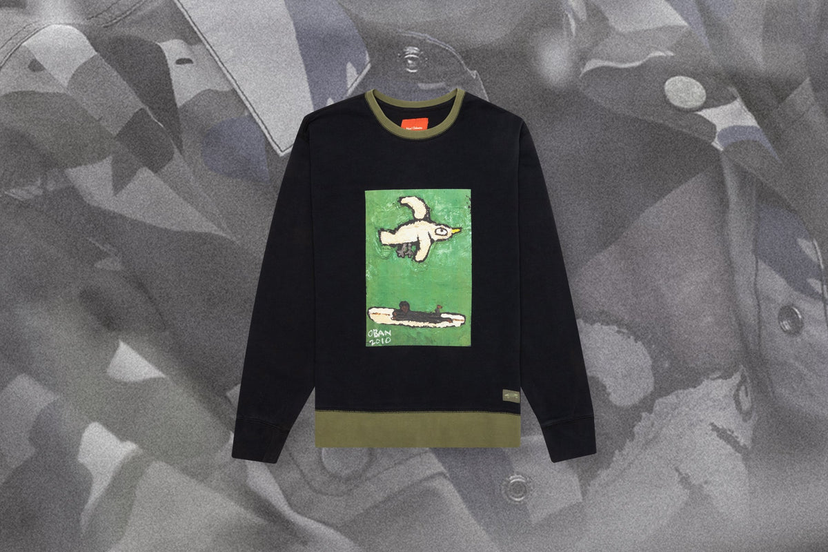 Vans Vault x Nigel Cabourn Crewneck- Anthracite