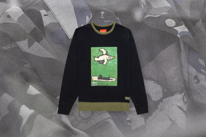 Vans Vault x Nigel Cabourn Crewneck- Anthracite