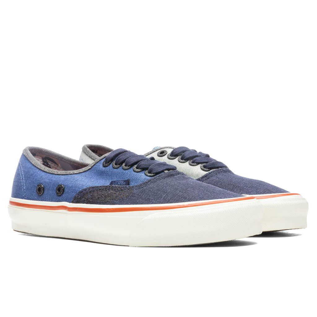 Vans Vault x Nigel Cabourn OG Authentic LX - Crazy Navy Mix