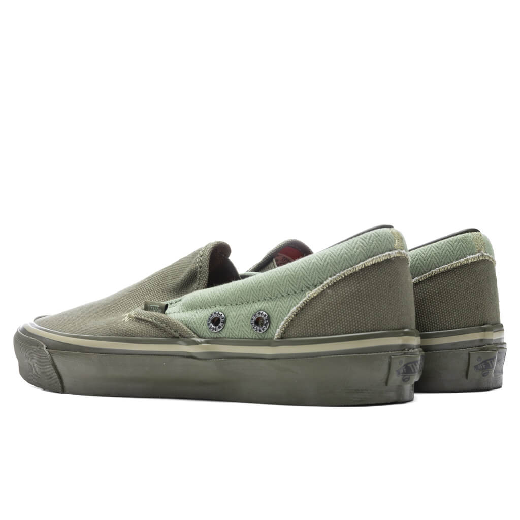 Vans Vault x Nigel Cabourn OG Classic Slip-LX - USMC Army Mix