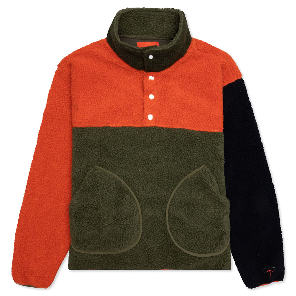 Vans Vault x Nigel Cabourn Sherpa Fleece - Forest Night
