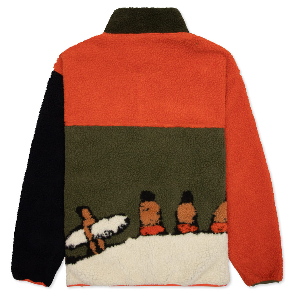 Vans Vault x Nigel Cabourn Sherpa Fleece - Forest Night