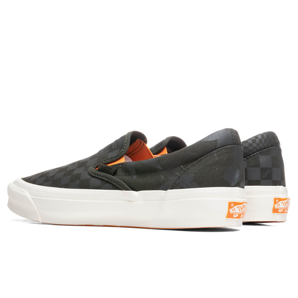 Vans Vault x Porter OG Classic Slip-LX - Forest Night/Black Ink