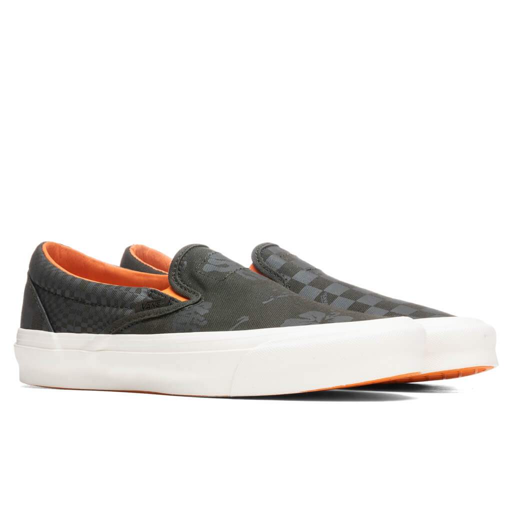 Vans Vault x Porter OG Classic Slip-LX - Forest Night/Black Ink