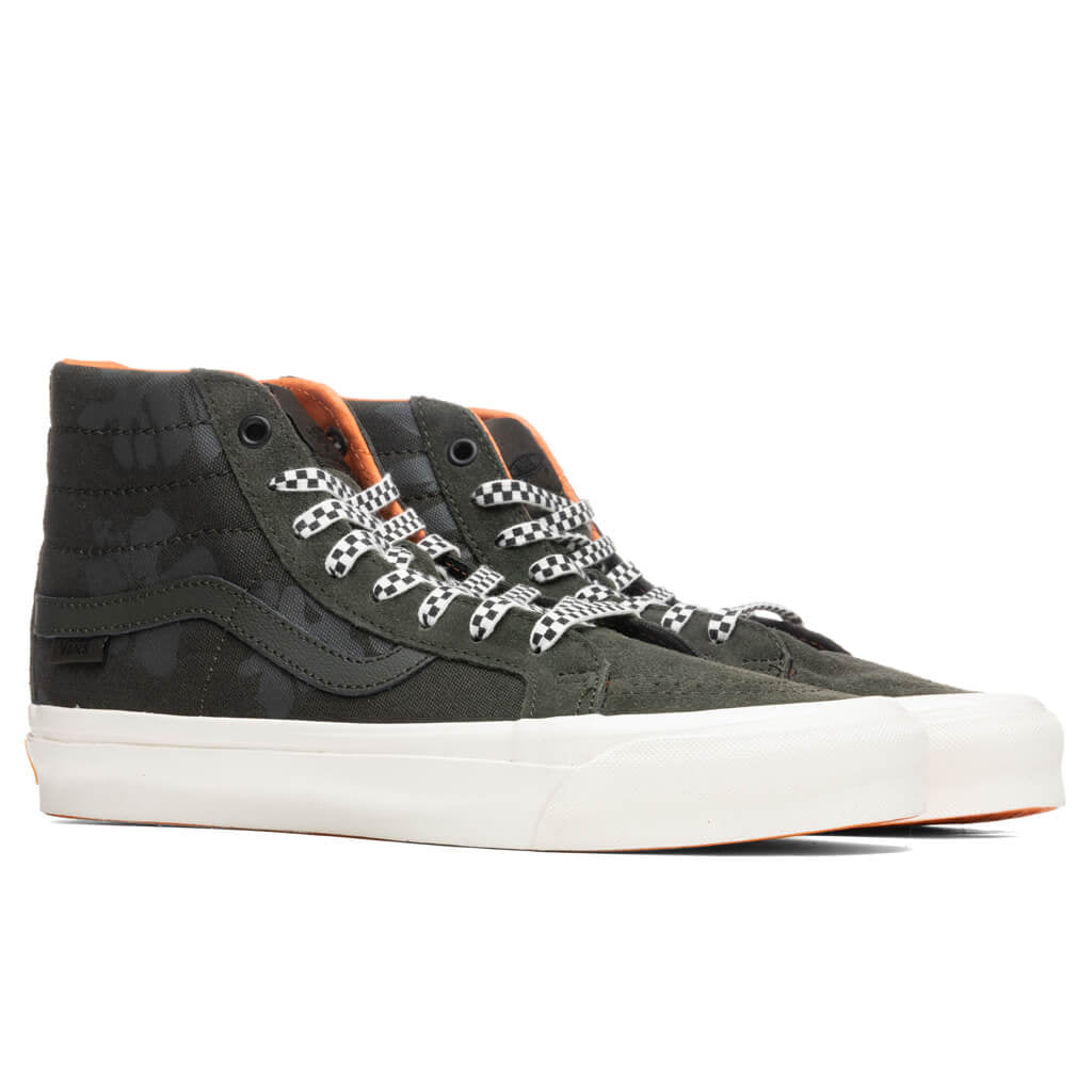 Vans Vault x Porter OG Sk8-Hi LX - Forest Night/Black Ink