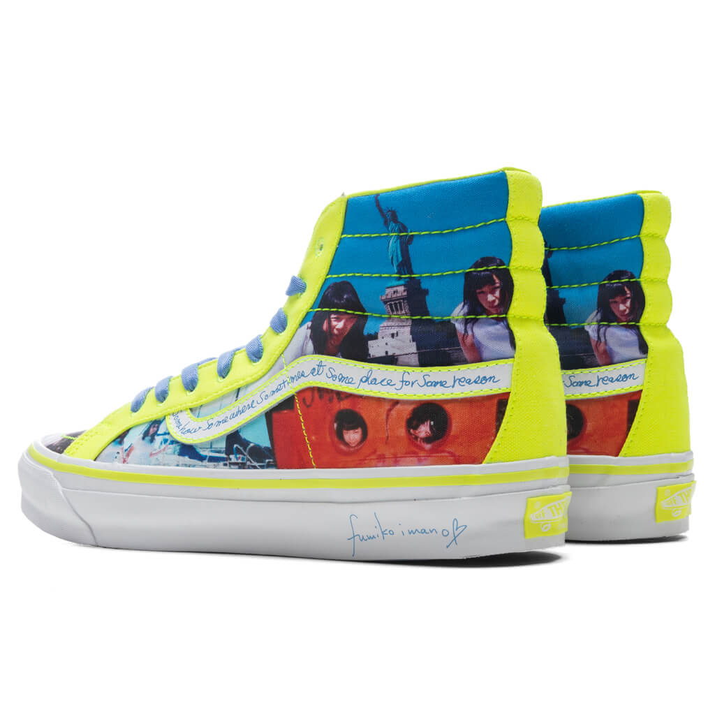 Vans Vault x Sarah Andelman OG Sk8-Hi LX - Fumiko/Safety Yellow