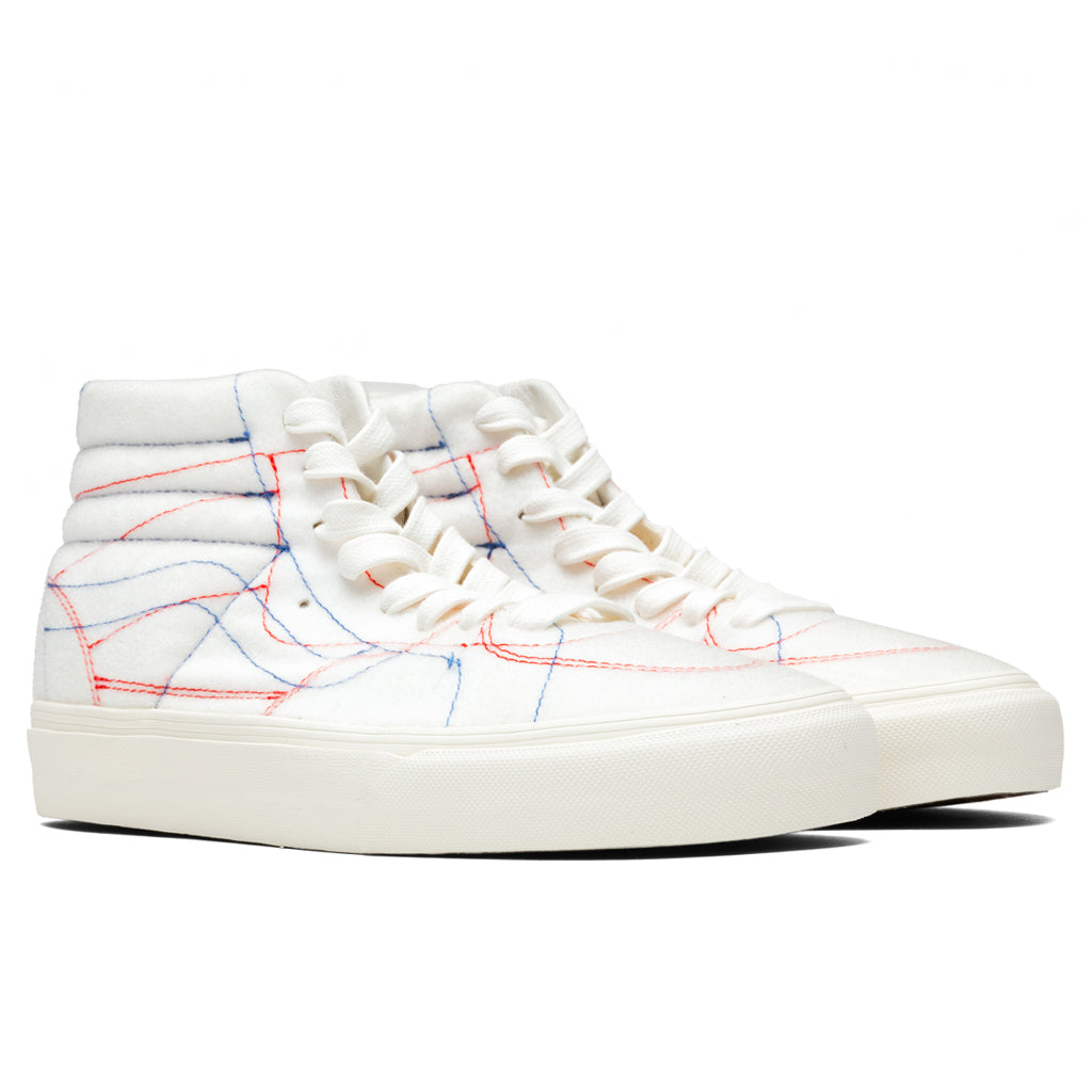 Vans Vault x Taka Hayashi DIY Hi VLT LX - Marshmallow/Multi