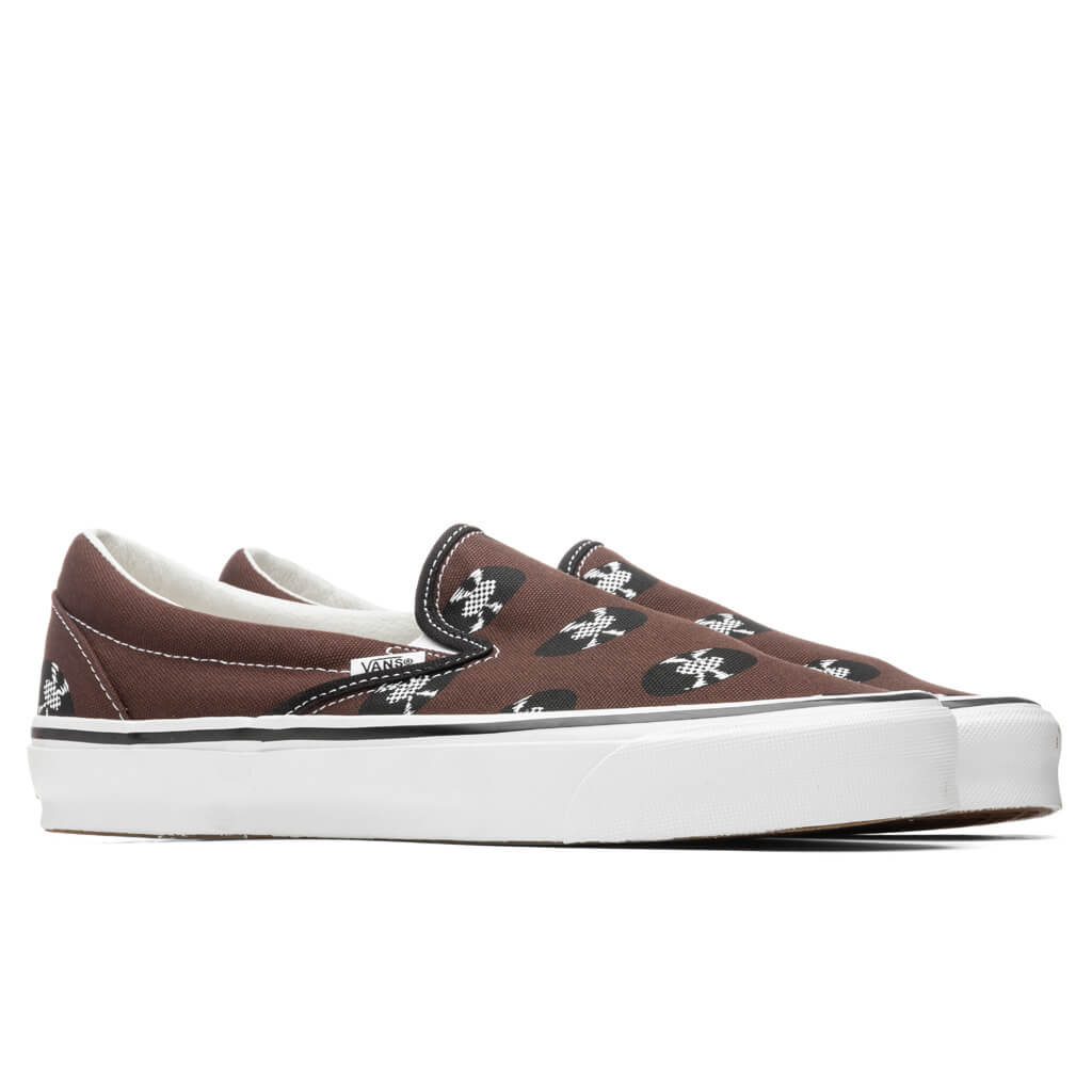 Vans Vault x OG Classic Slip-- Brown/Records