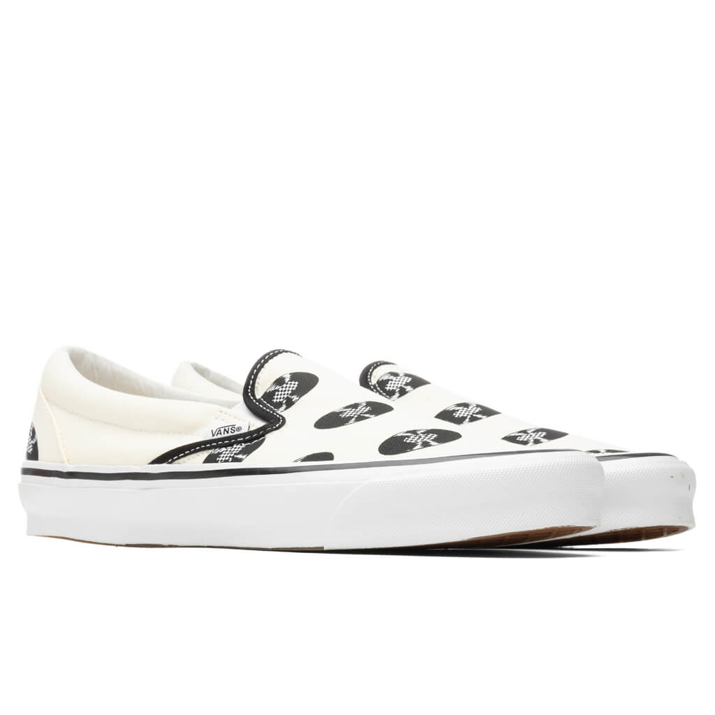 Vans Vault x OG Classic Slip-- Classic White/Records