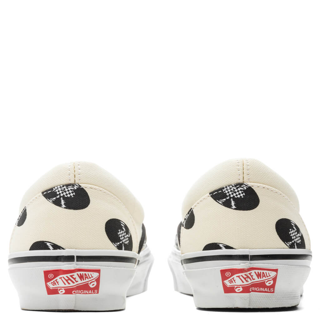 Vans Vault x OG Classic Slip-- Classic White/Records