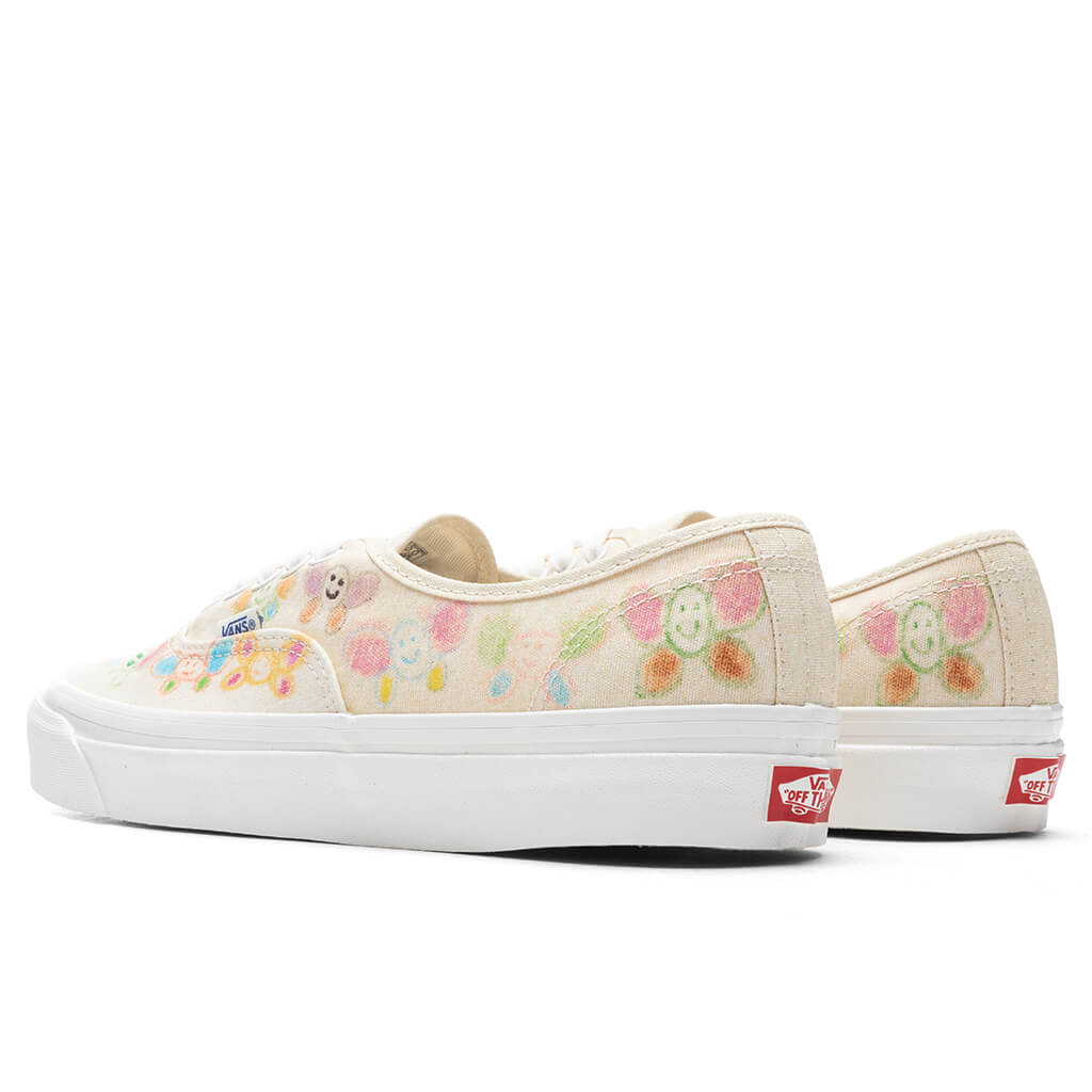 Vans Vault x Sandy Liang Authentic 44 DX - Scribble/Natural