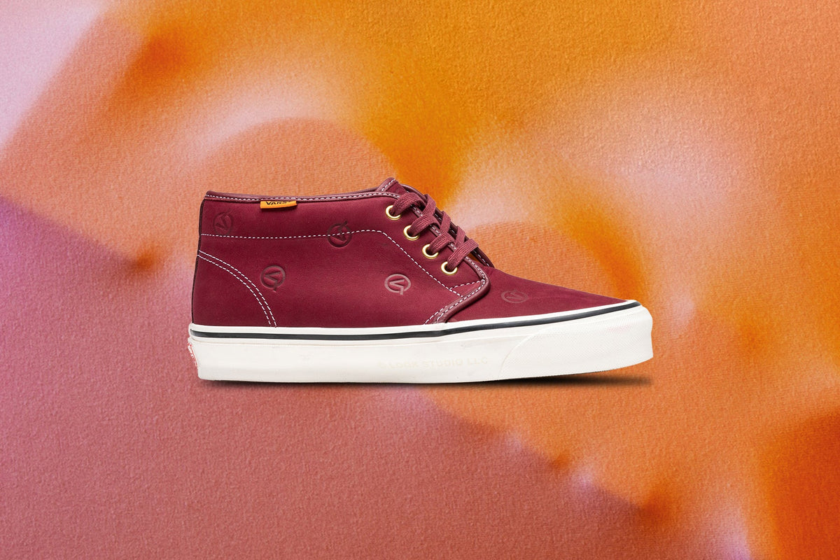 Vans Vault x LQQK OG Chukka Boot LX - Burgundy