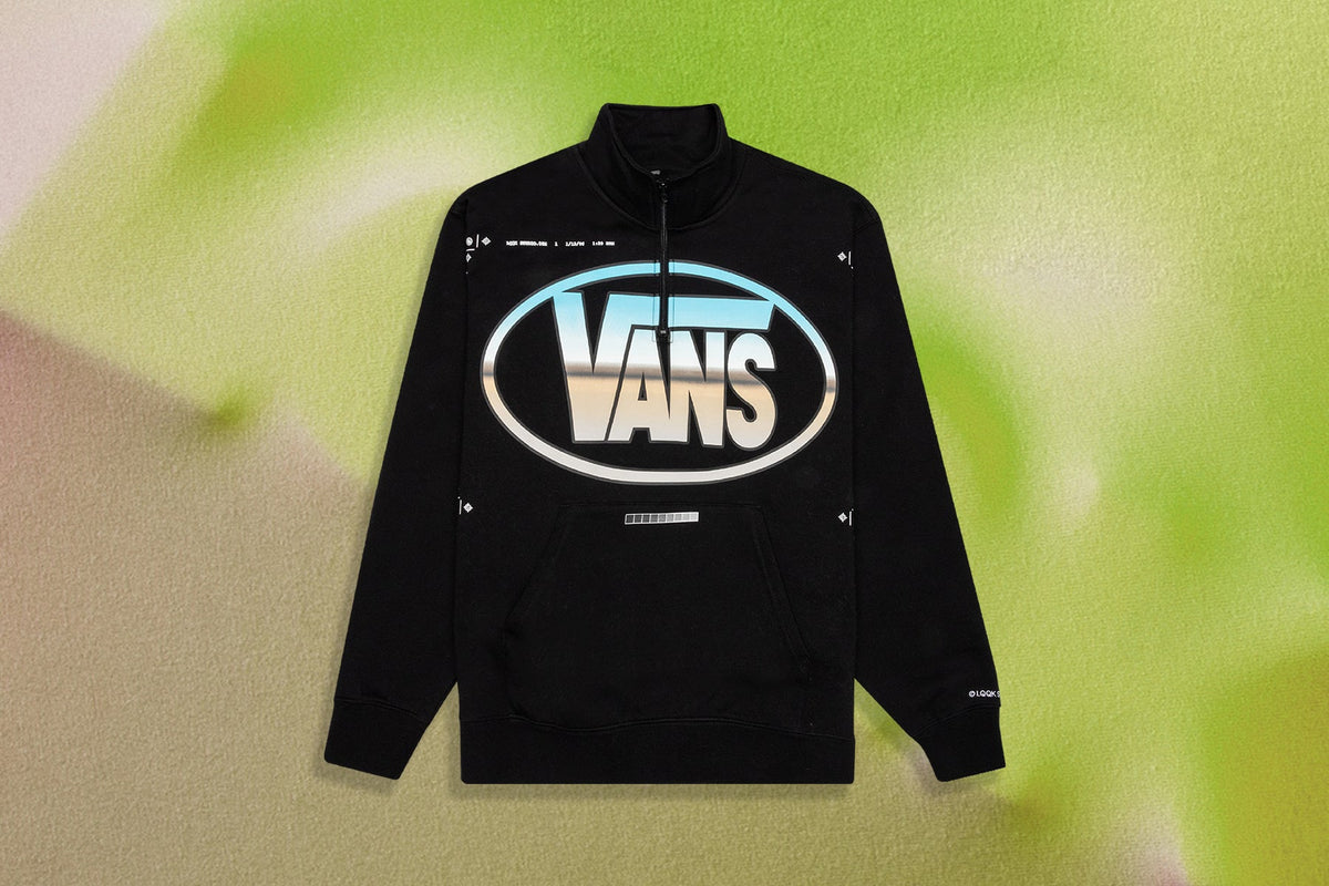 Vans Vault x LQQK Quarter Zip - Black