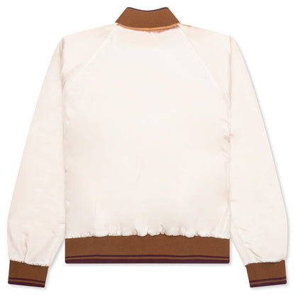 Bomber Jacket - Ecru Beige
