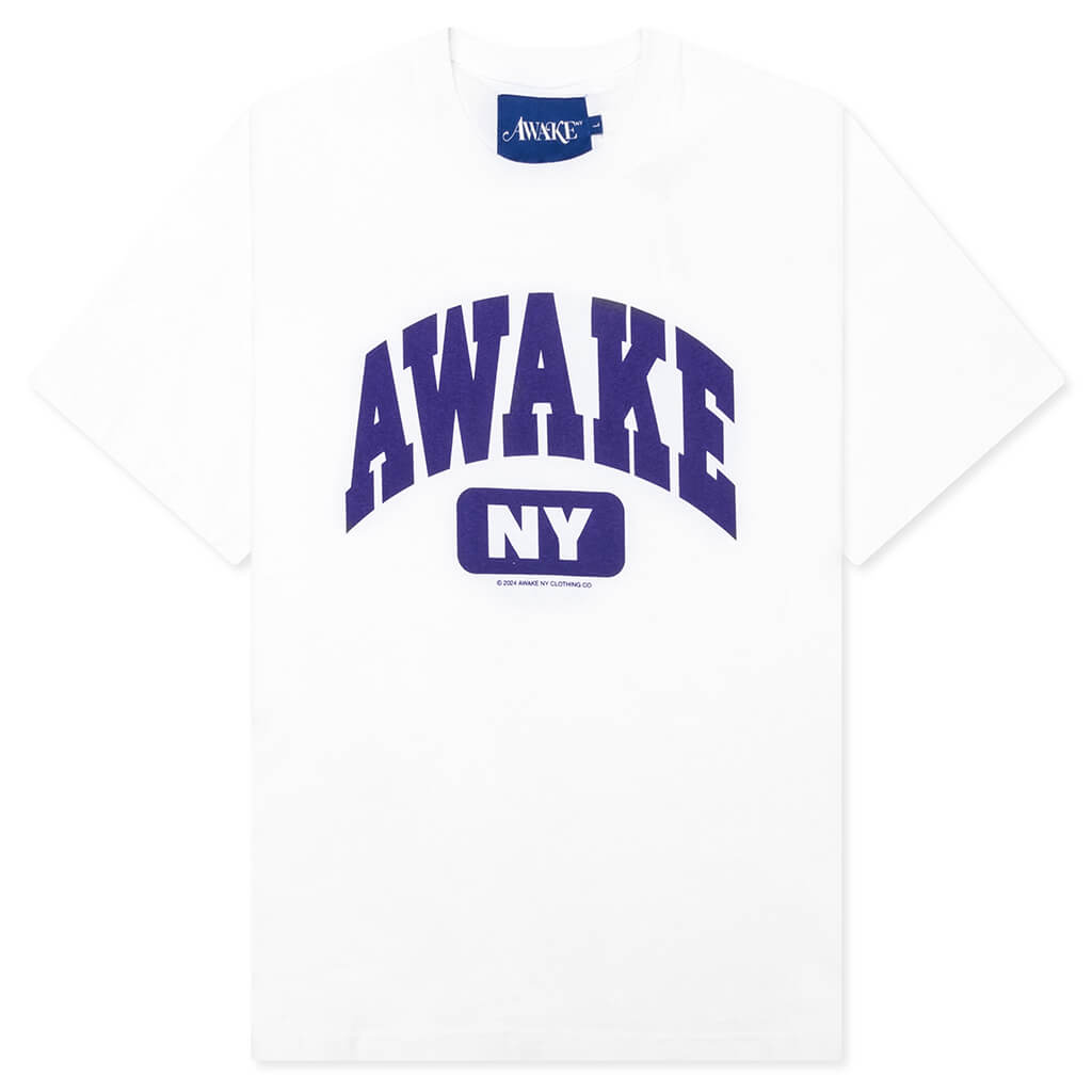 Varsity Tee - White