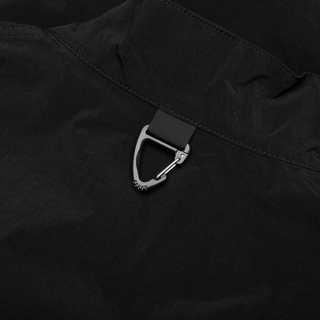 Nylon Typewriter Vest - Black
