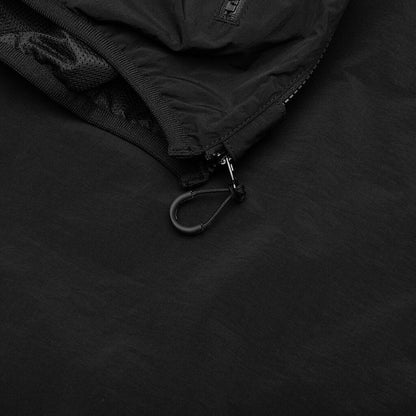 Nylon Typewriter Vest - Black