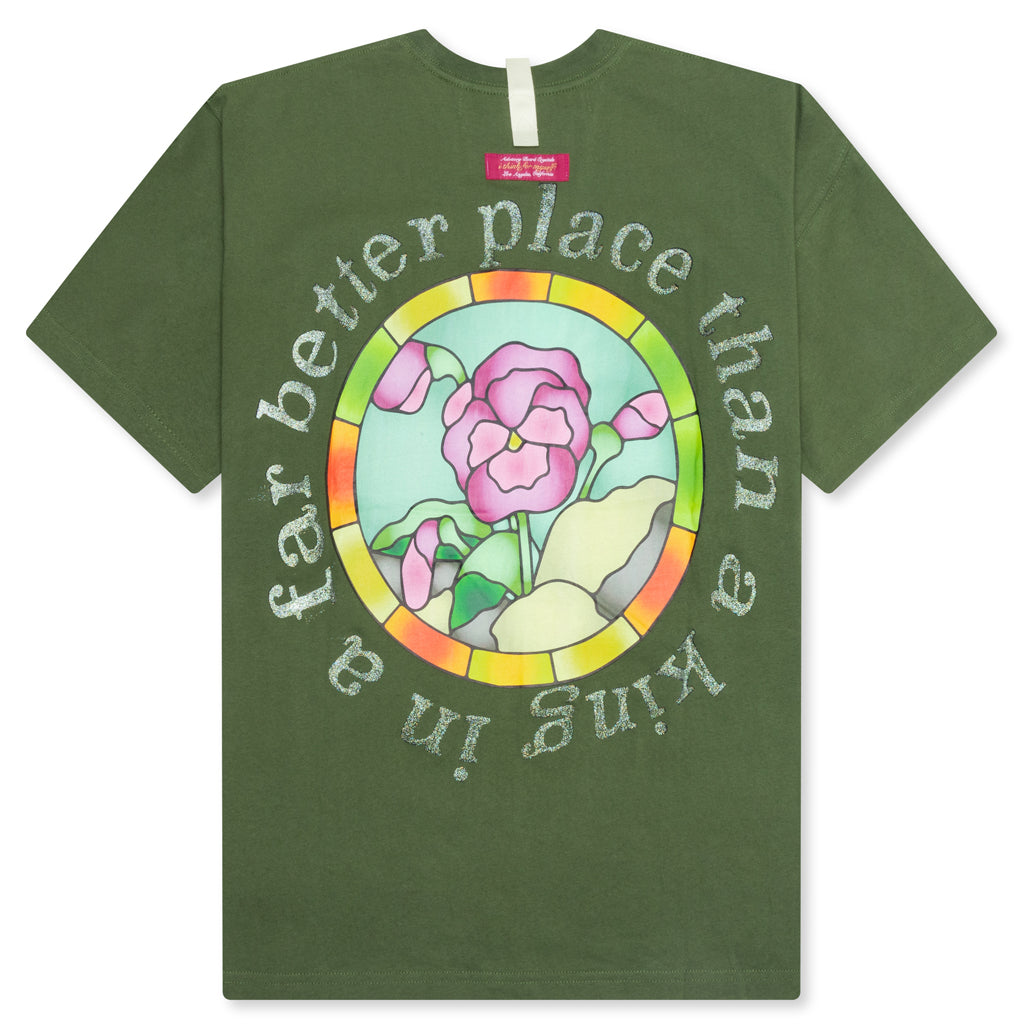 Voltaire S/S T-Shirt - Bronze/Green