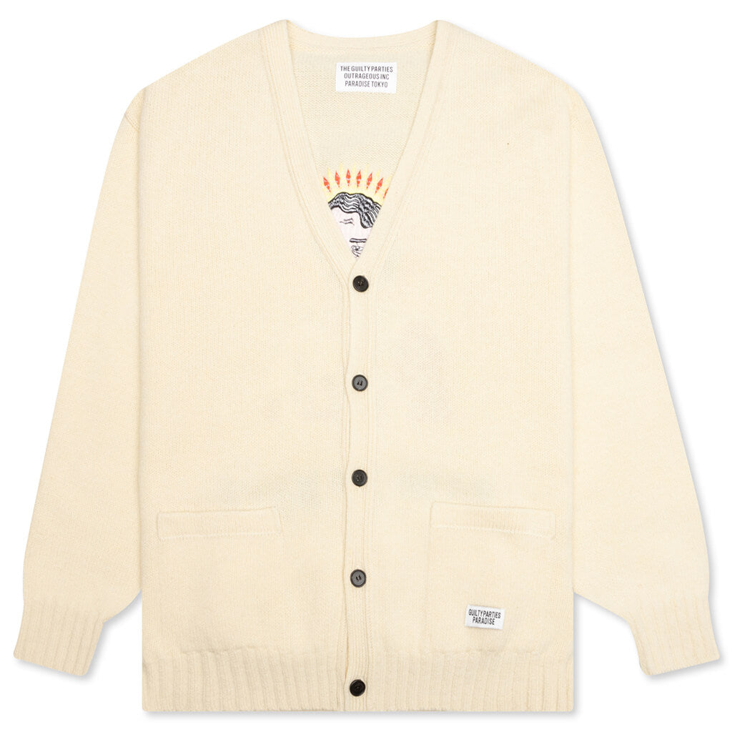 Classic Cardigan Type-2 - Cream