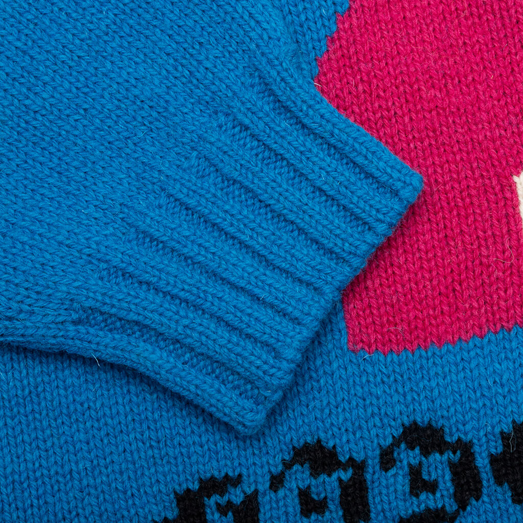 Crewneck Sweater Type-2 - Blue