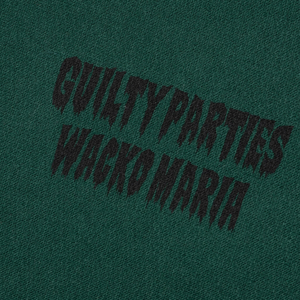 Heavyweight Pullover Hooded Sweatshirt Type-3 - Green