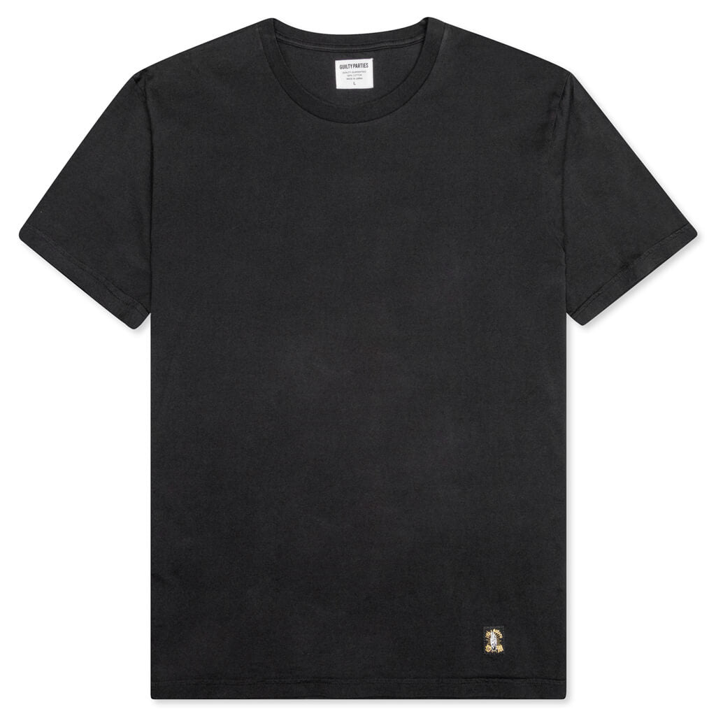 AFFTIER0 Crewneck T-Shirt Type-3 - Black