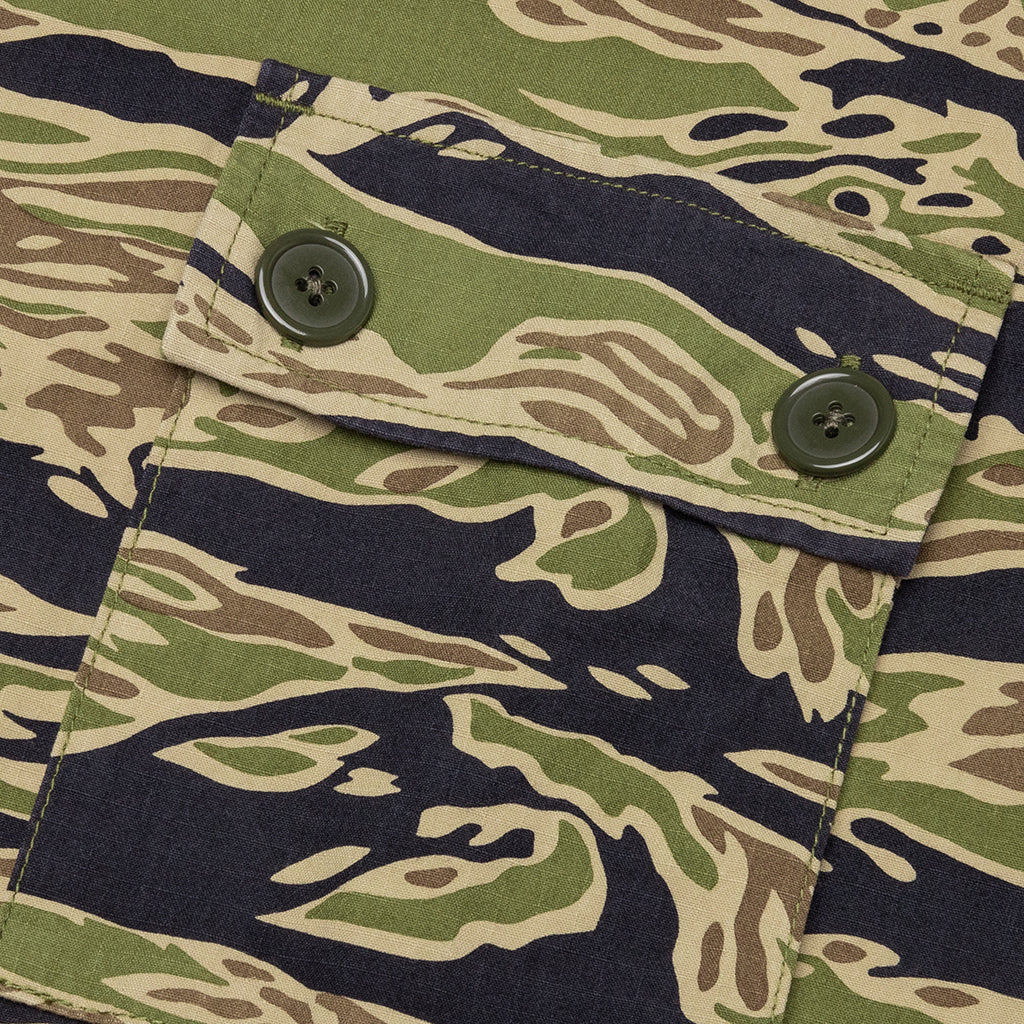 Tiger Camo Army Shirt Type-2 - Olive