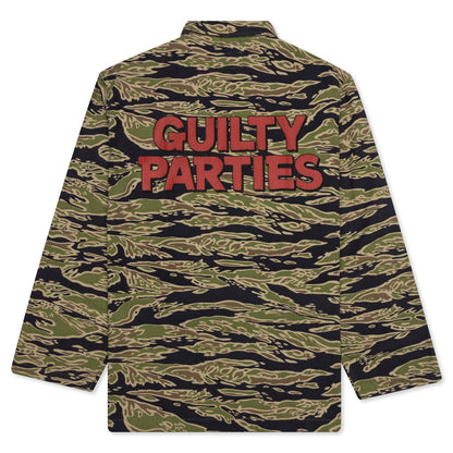 Tiger Camo Army Shirt Type-2 - Olive
