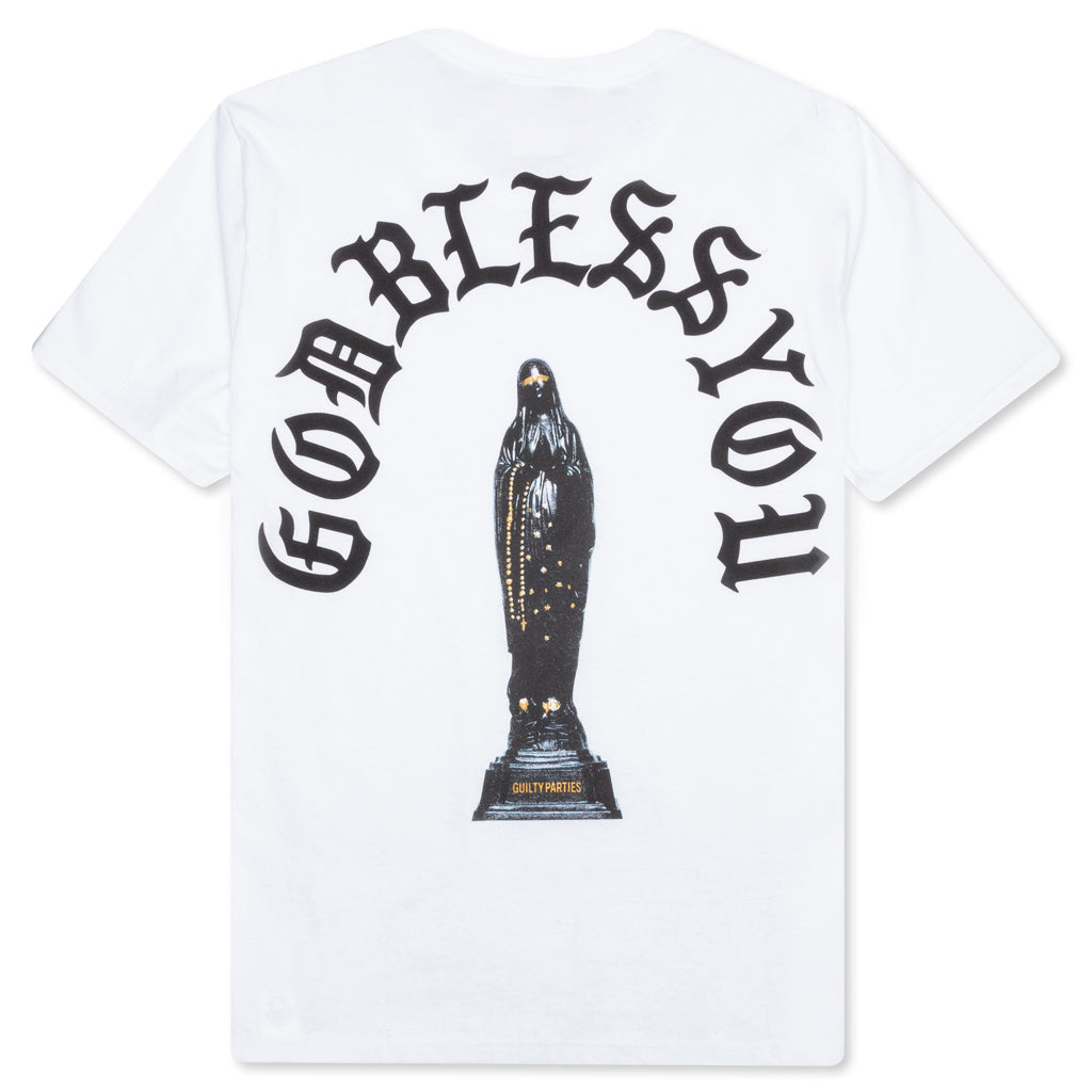 USA Body Crewneck T-Shirt Type-3 - White