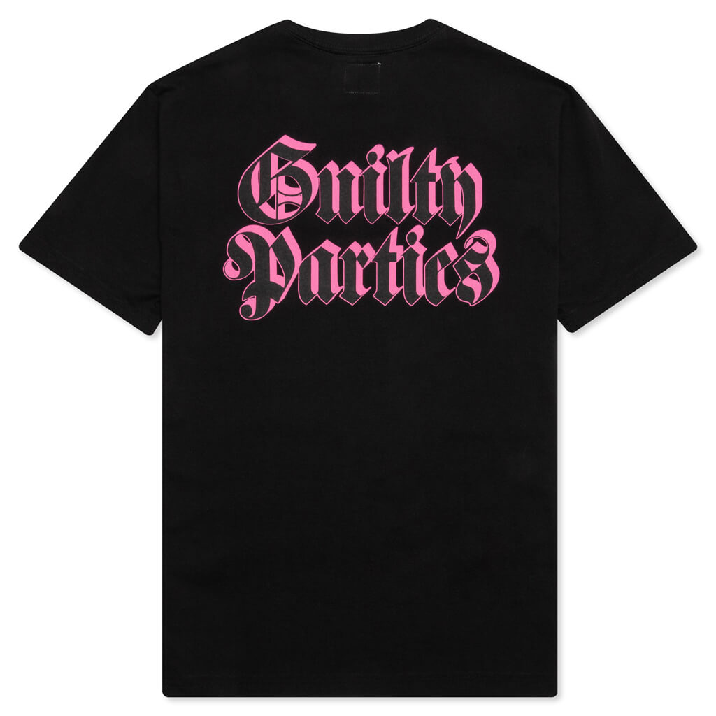 USA Body Crewneck T-Shirt Type-6 - Black