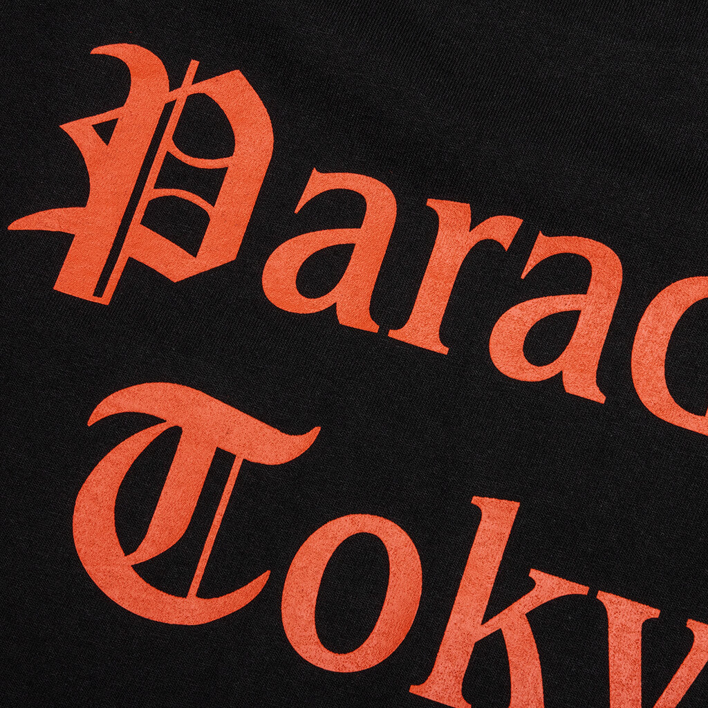 USA Crewneck Pocket T-Shirt Type-1 - Black