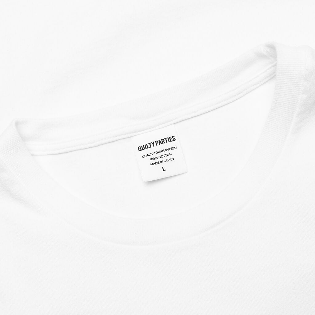 Washed Heavyweight Crewneck Type-3 T-Shirt - White