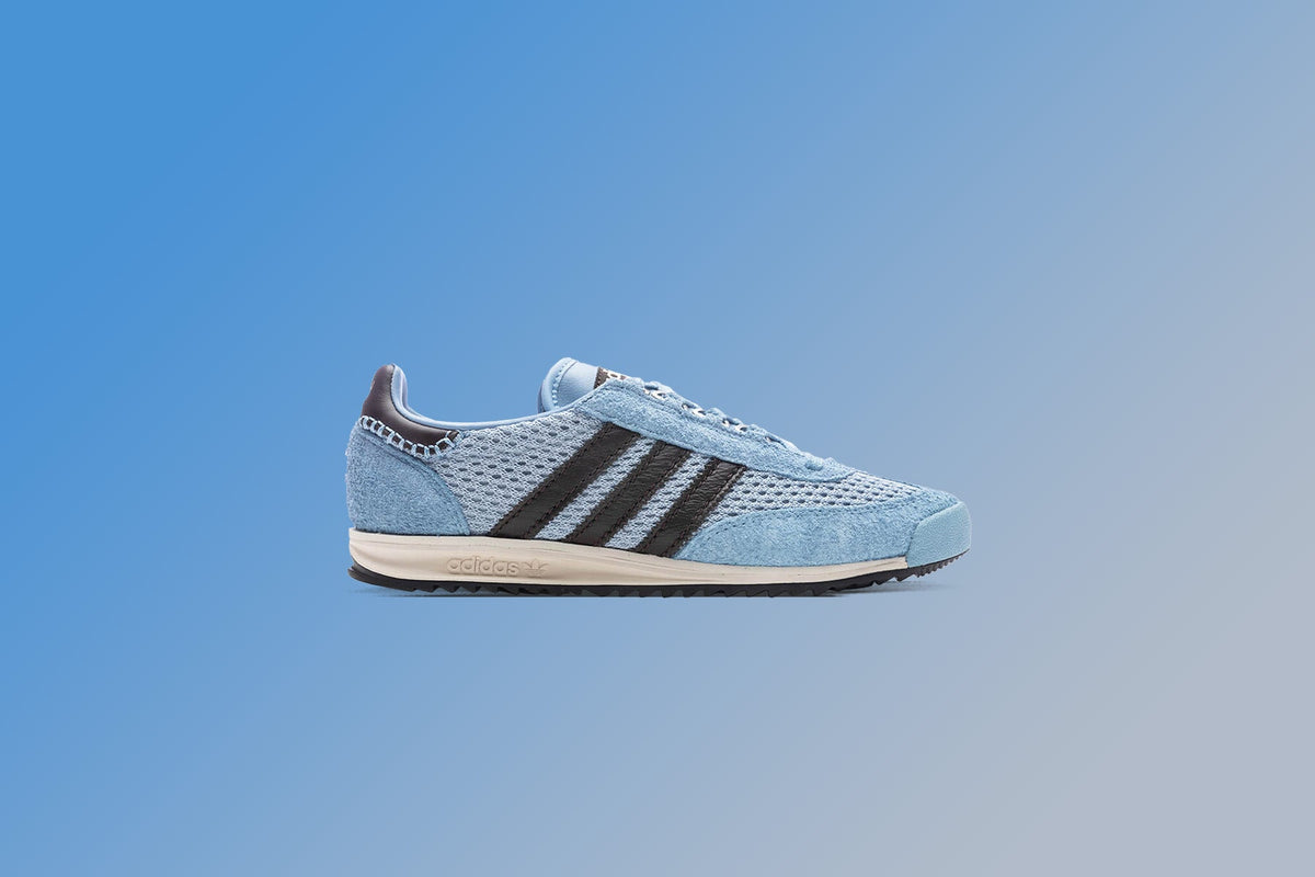 Wales Bonner x Adidas SL76 - Ash Blue/Core Black