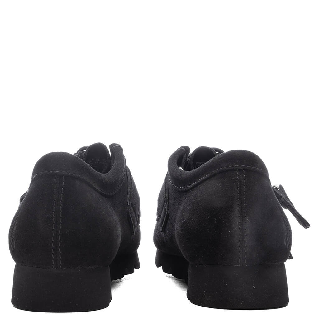 Clarks x Needles Walla Strap Lo Suede - Black